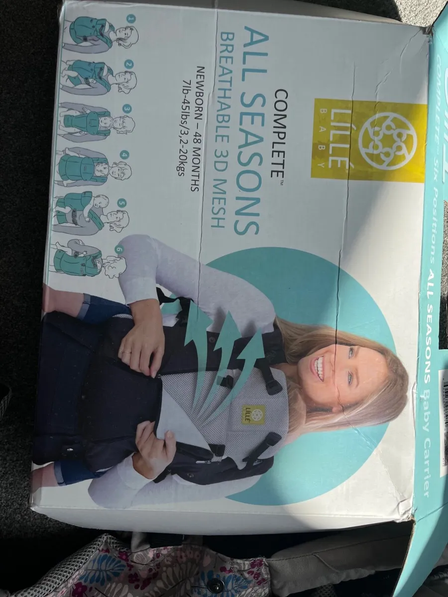 Lìlle 6 in 1 baby carrier - Image 1