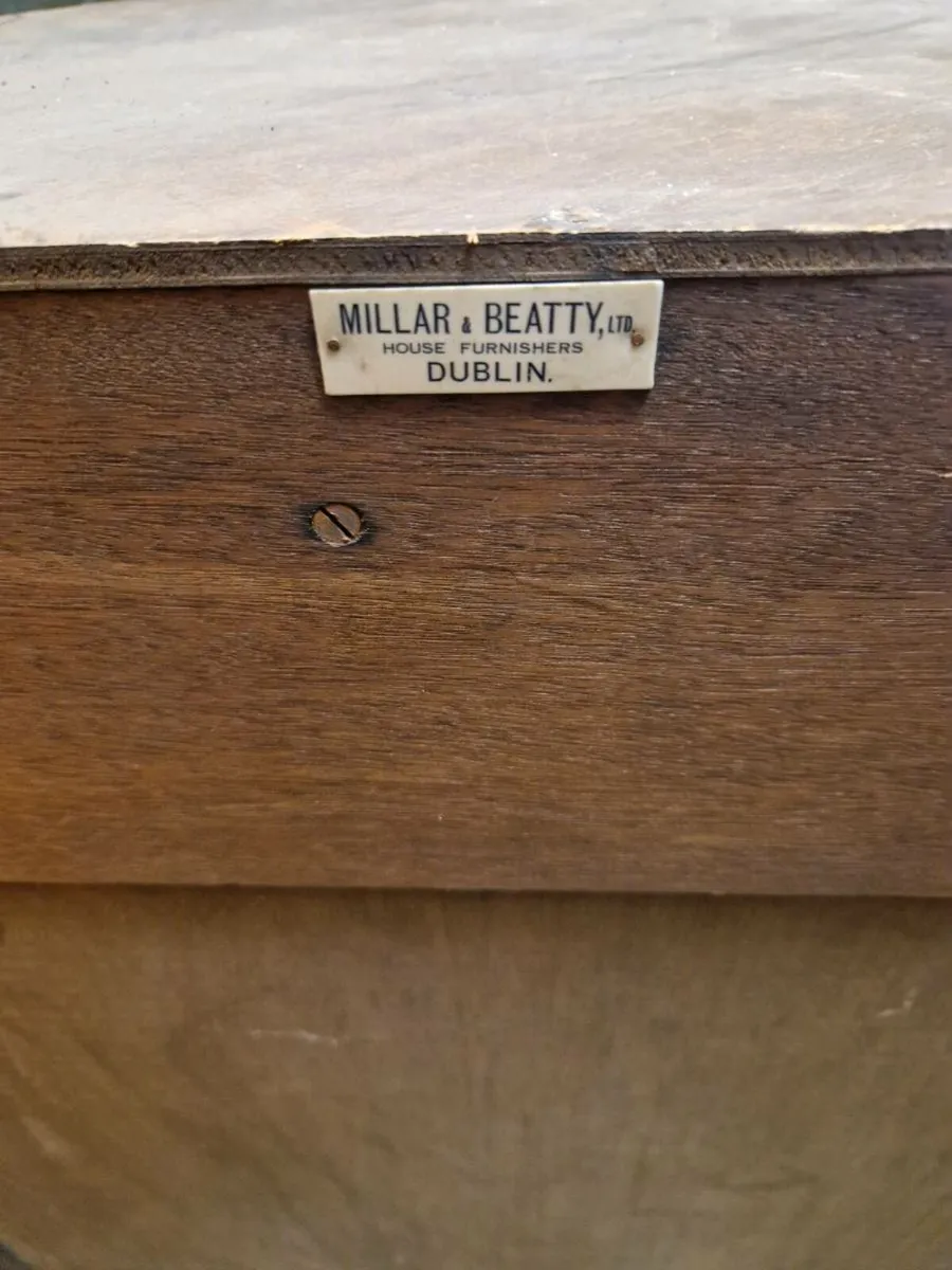 Vintage Antique Corner Cabinet Millar & Beatty Dub - Image 2