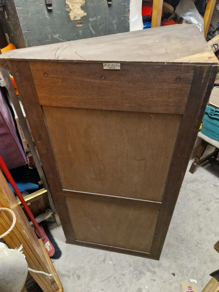 Vintage Antique Corner Cabinet Millar & Beatty Dub - Image 3
