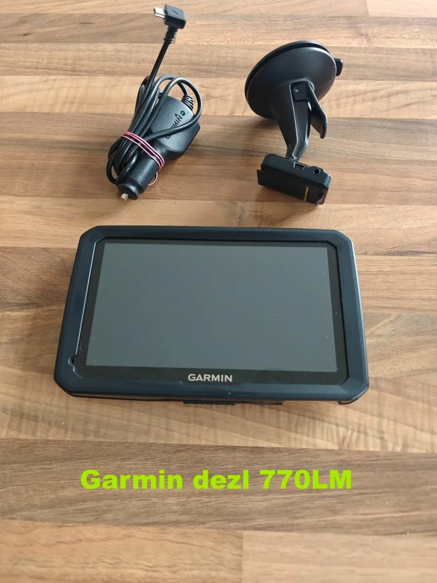 Garmin dezl 770 HGV sat nav - Image 1