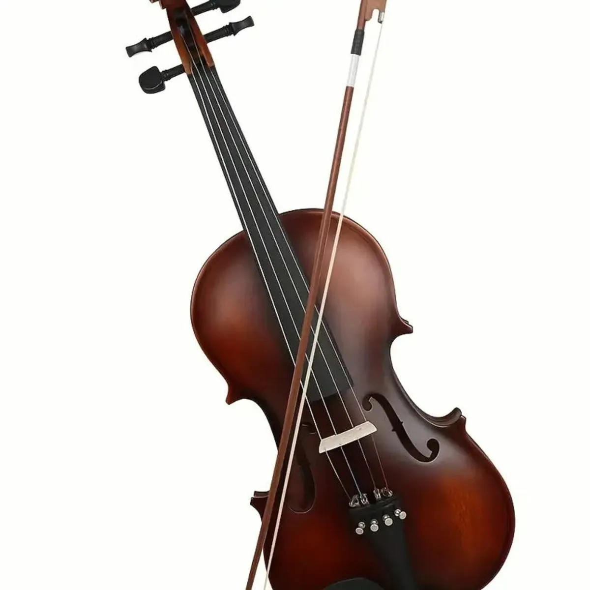 Astonvilla Vintage Matte Violin with Ebony Accesso - Image 3