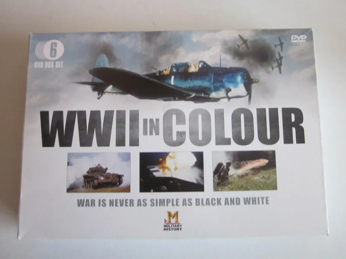 World War 11Colour 6 DVD Box Set Military History - Image 1