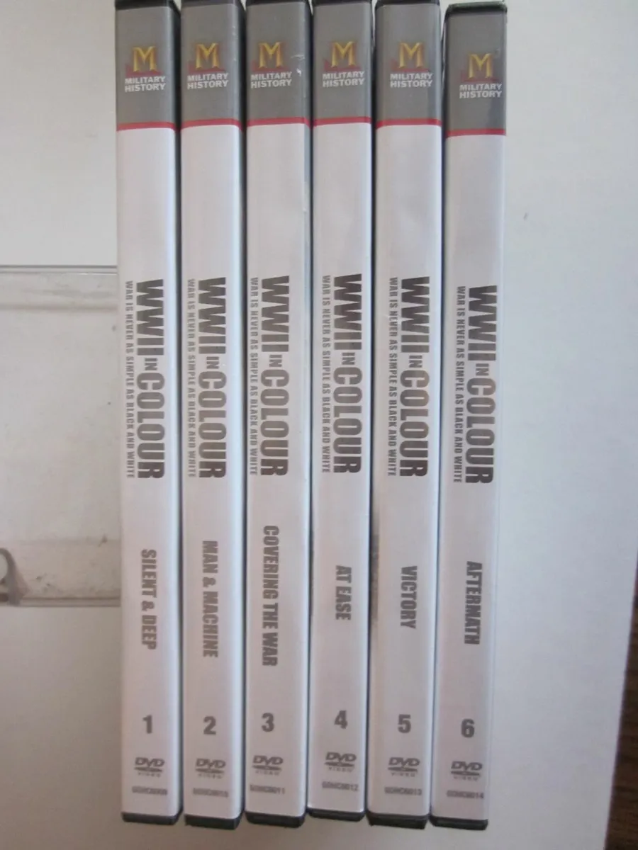 World War 11Colour 6 DVD Box Set Military History - Image 3