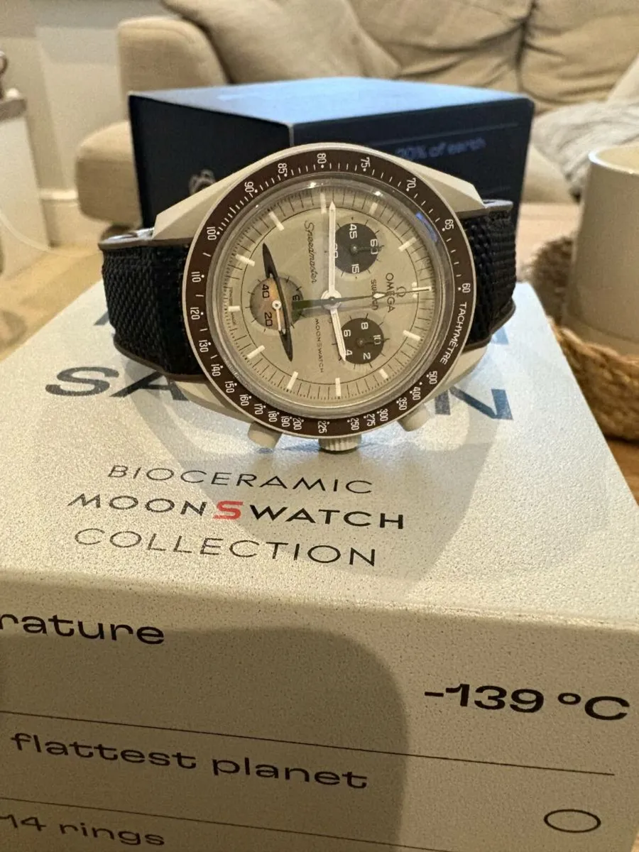 Omega Moonswatch Mission to Saturn - Genuine - Image 1