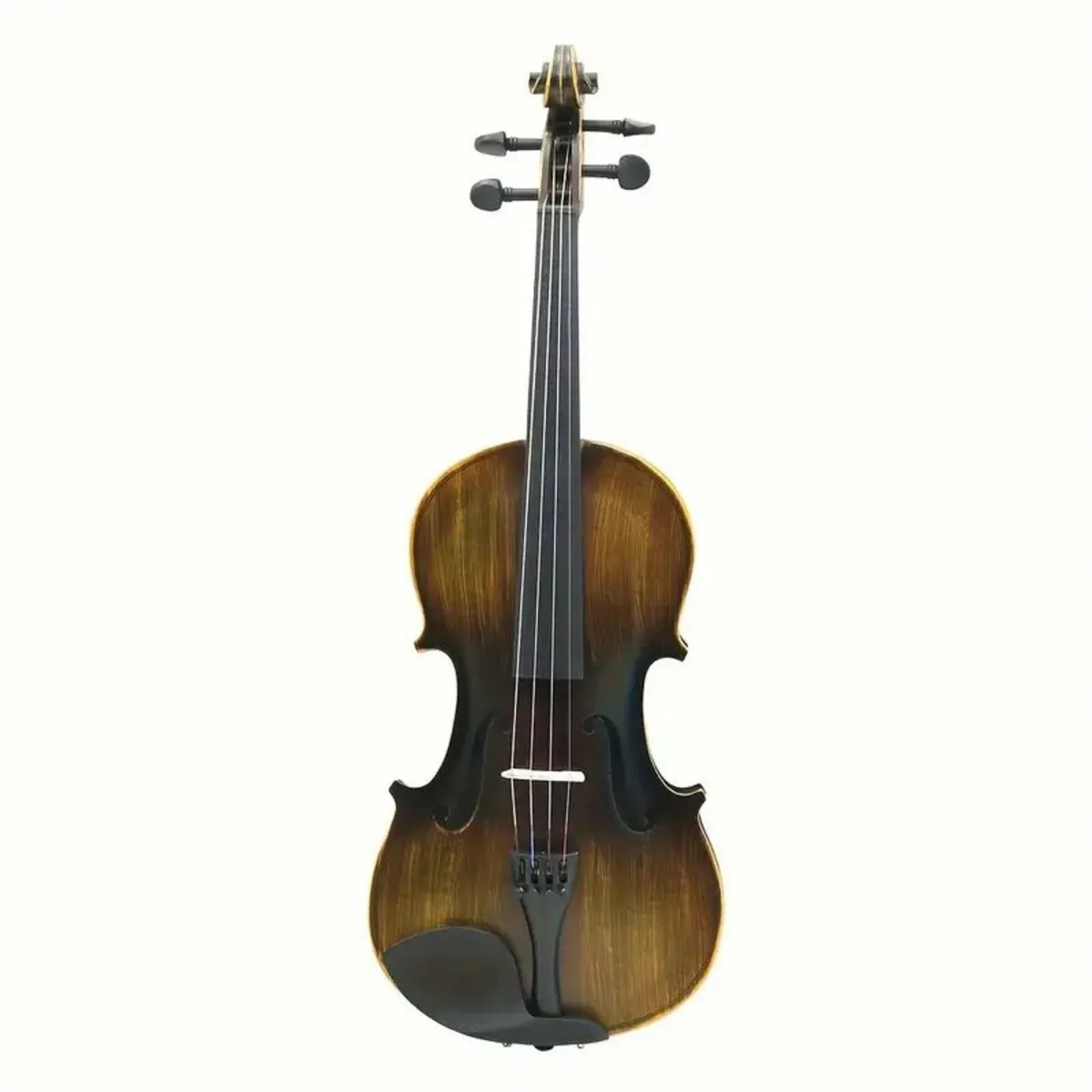 IRIN AV-206 Matte Violin, 4/4 Size, Solid Wood - Image 2