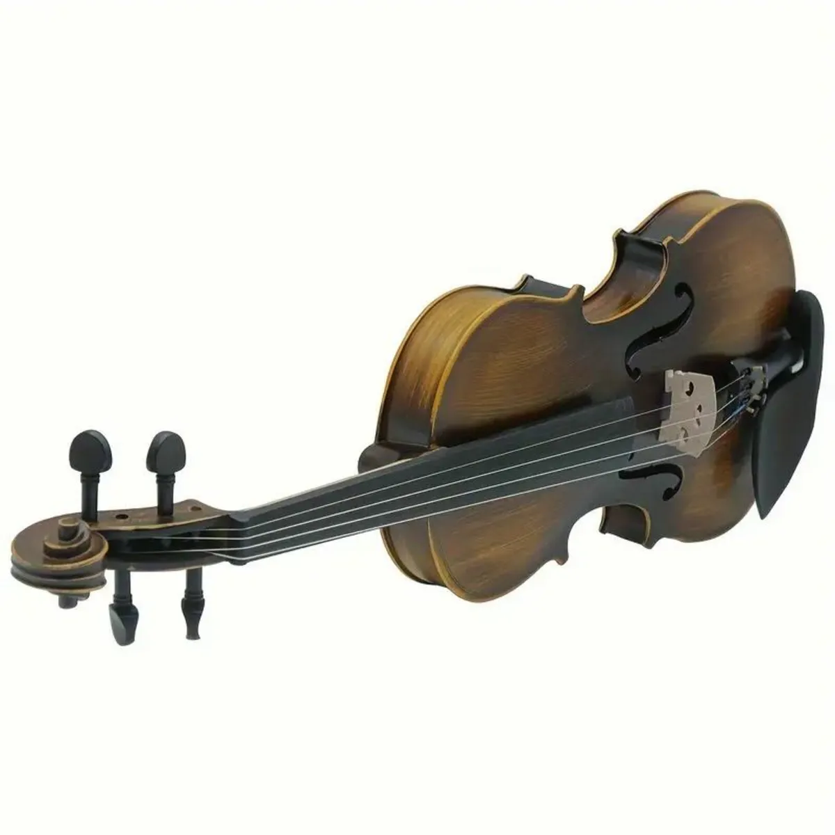 IRIN AV-206 Matte Violin, 4/4 Size, Solid Wood - Image 4