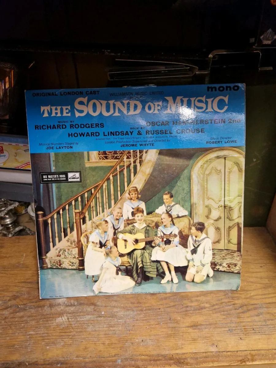 Vintage Vinyl Record The Sound of Music - Image 1