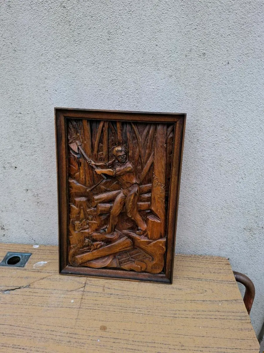 Vintage engraved frame postage possible