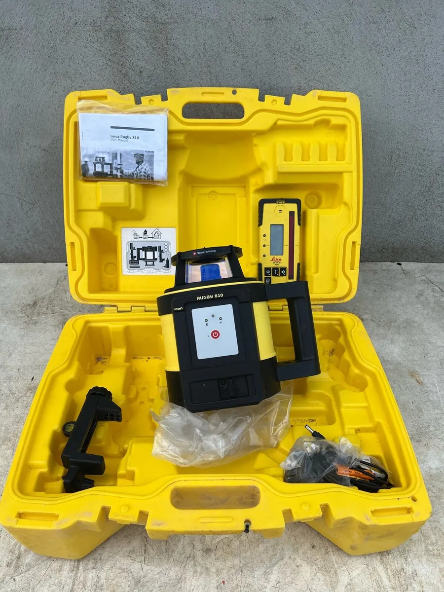 Laser Leval Leica Rugby 810 Rotating leval - Image 2