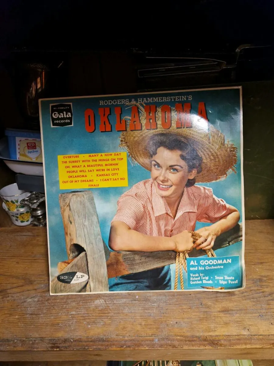 Vintage Vinyl Record Oklahoma - Image 1