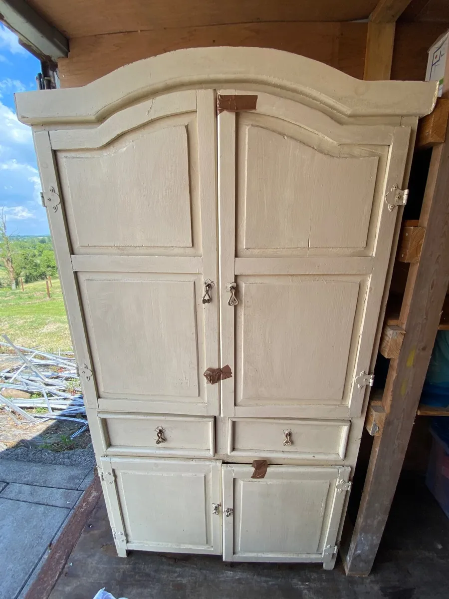 Armoire and Bookshelf - Image 1