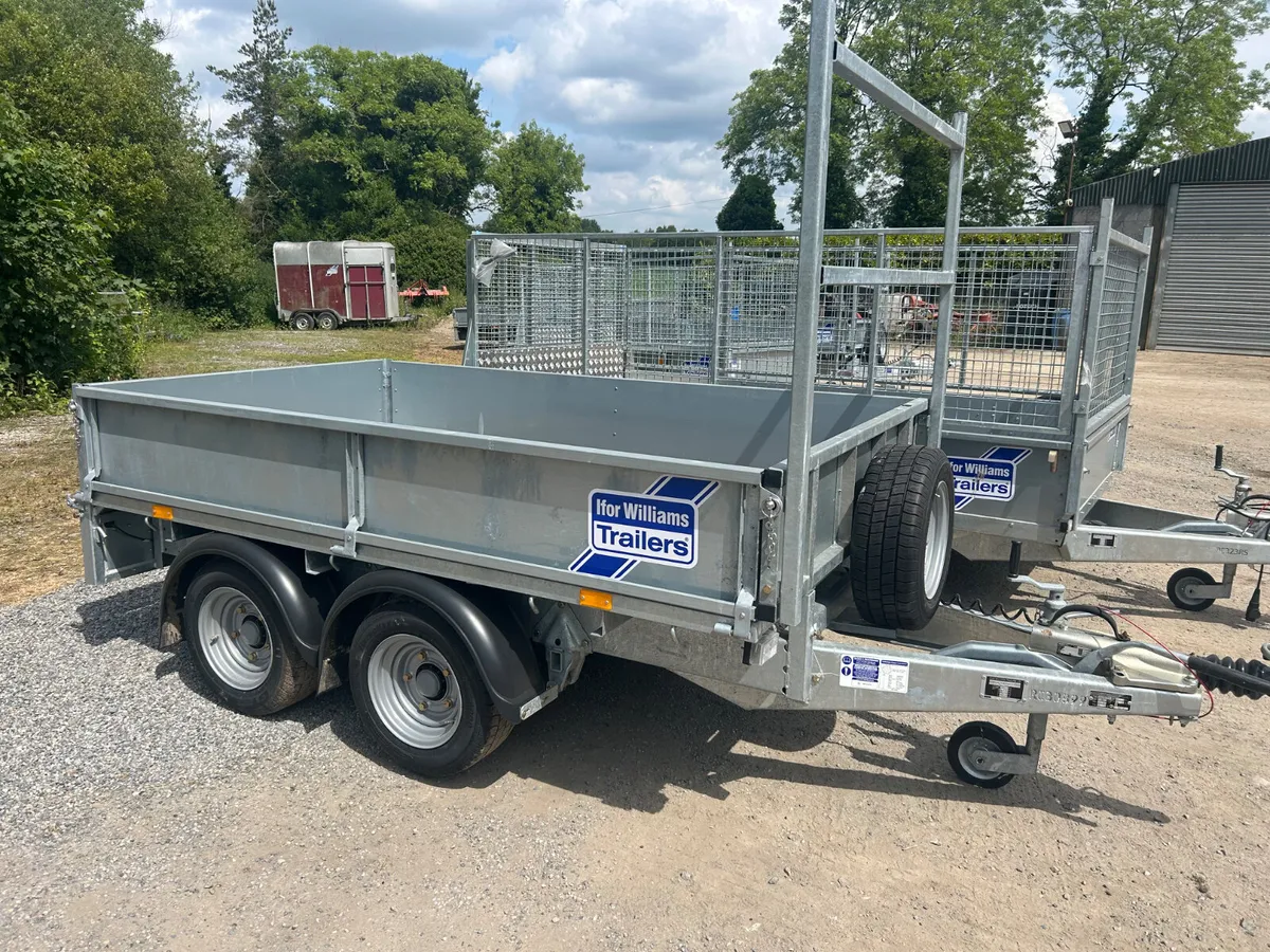 New Ifor Williams 8x5 Dropside Trailer - Image 2