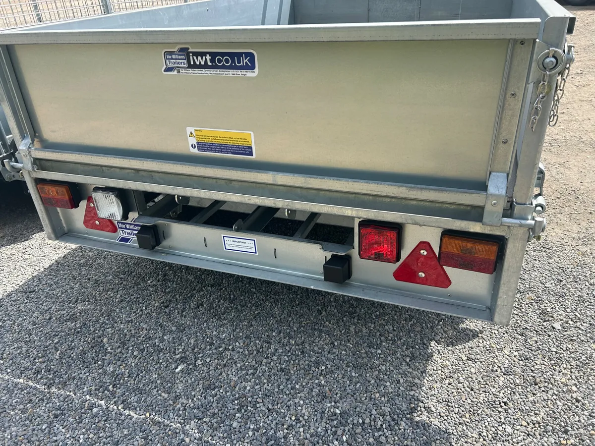 New Ifor Williams 8x5 Dropside Trailer - Image 3