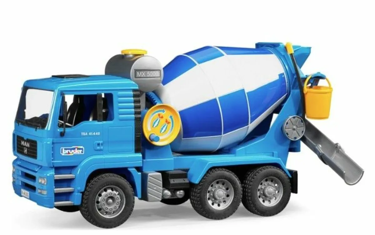 Bruder Man TGA Cement Mixer - Image 2