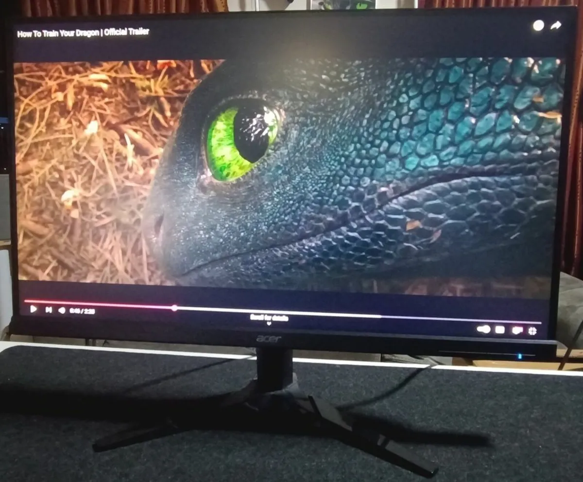ACER KG271 27" Full HD 75hz LCD Monitor - Image 1