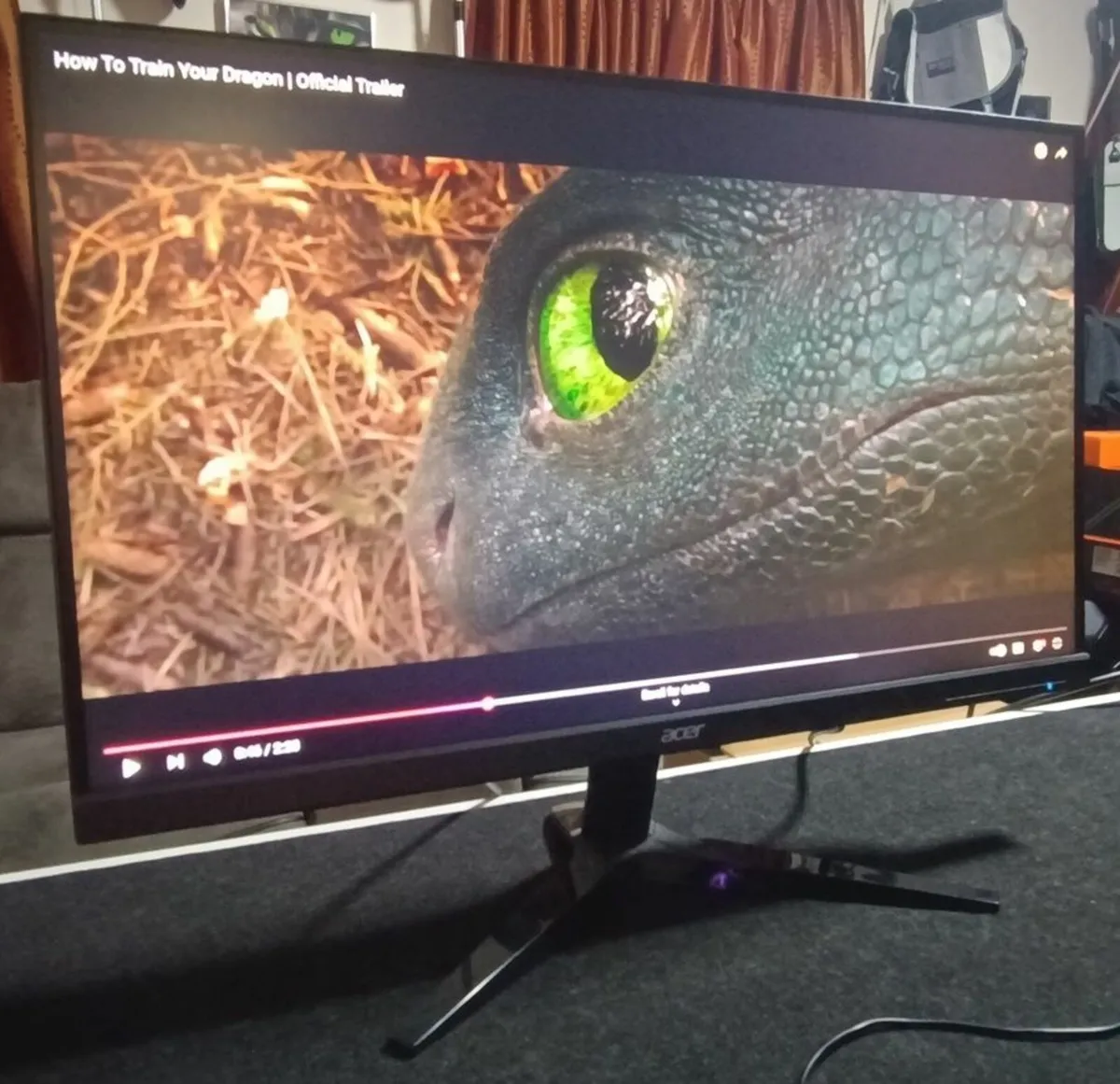 ACER KG271 27" Full HD 75hz LCD Monitor - Image 2