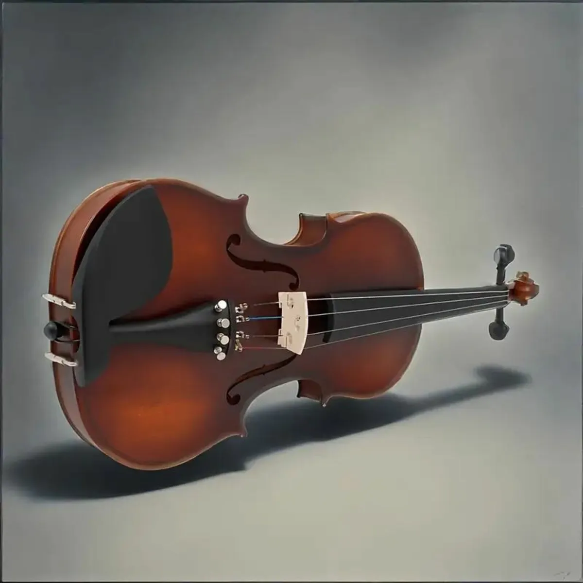 4/4 Size Retro Matte Violin - Image 2