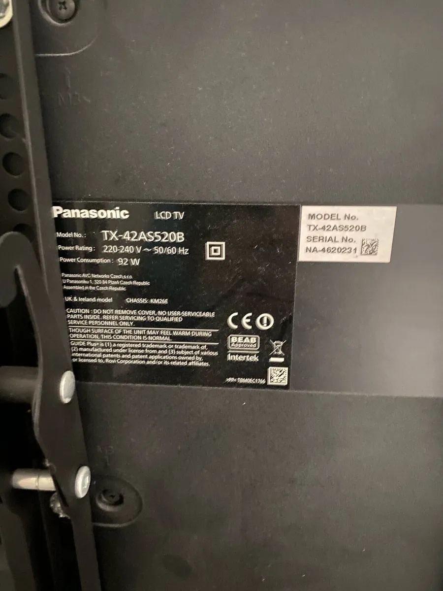 42 inch panasonic LCD smart TV - Image 2