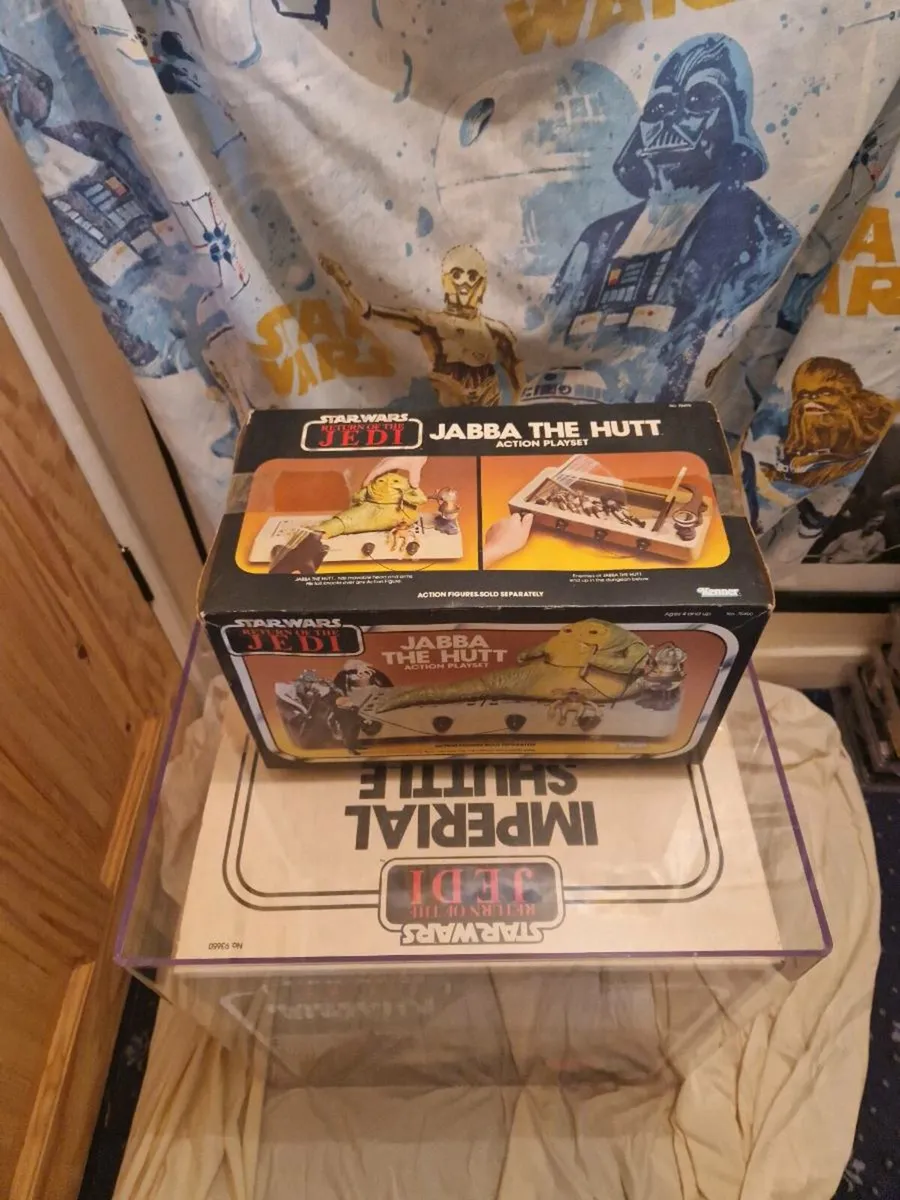 Vintage Star Wars ROTJ Jabbas Throne Room Playset - Image 2