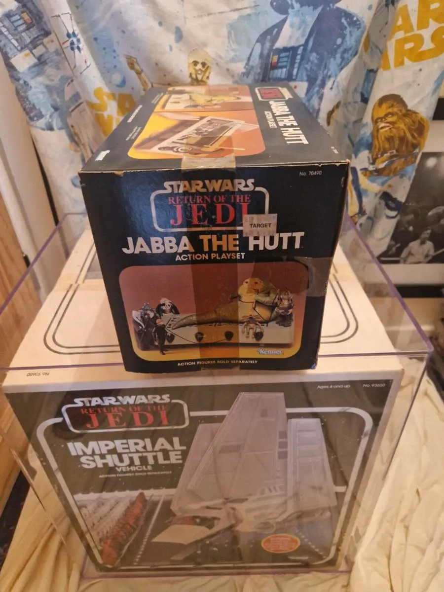 Vintage Star Wars ROTJ Jabbas Throne Room Playset - Image 4