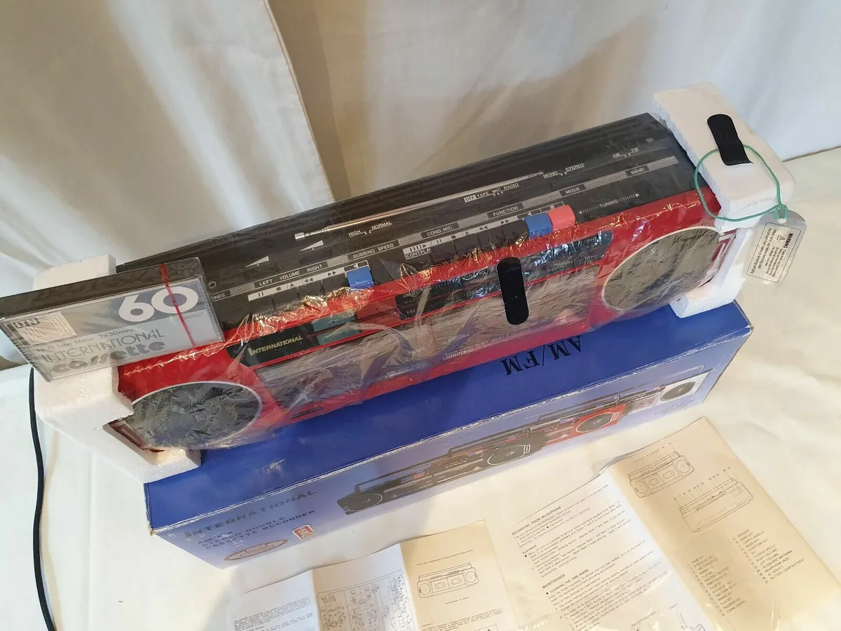 NEW boxed radio cassette recorder can deliver - Image 4