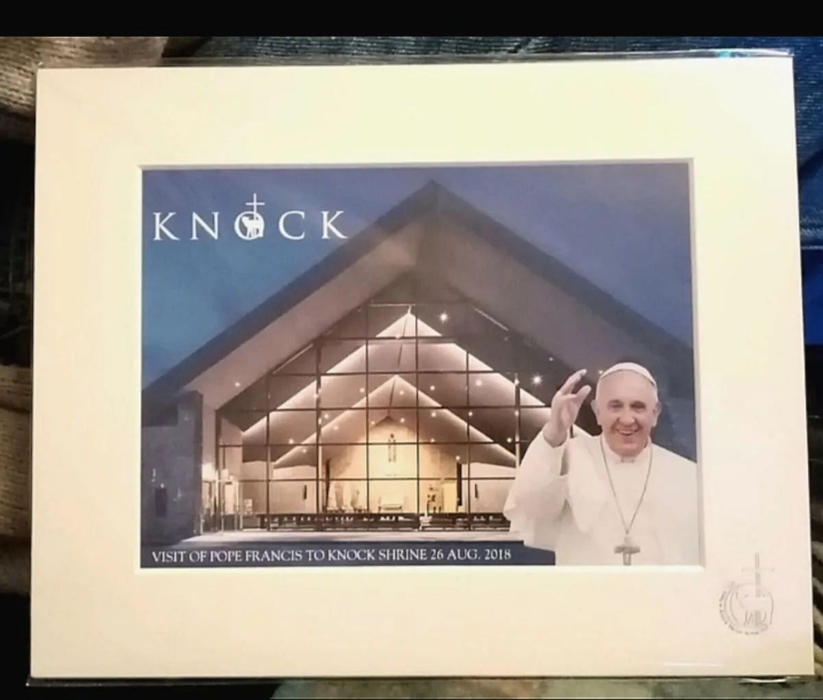 Pope Francis Visit to Knock Shrine Print
