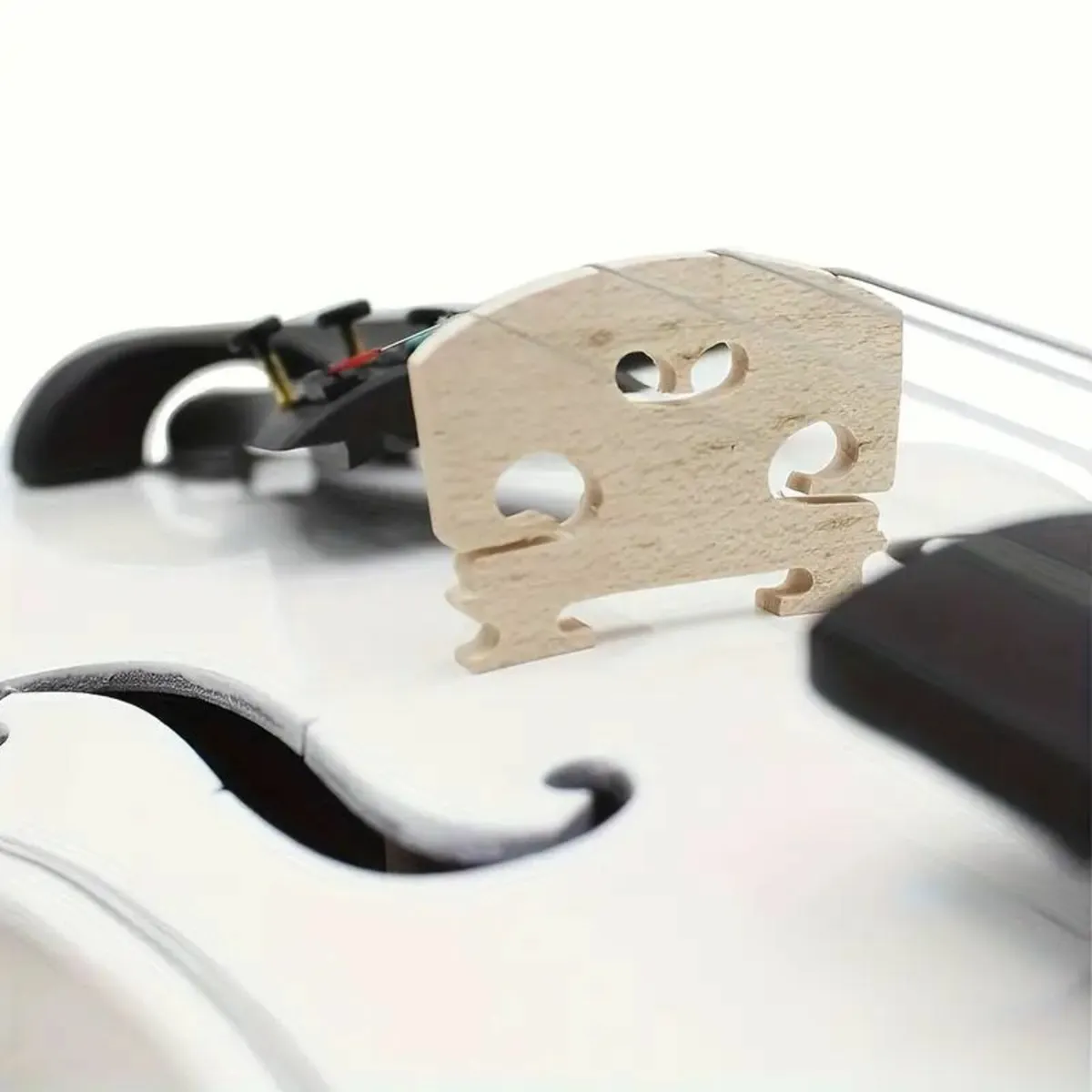 White Basswood Violin - Image 3