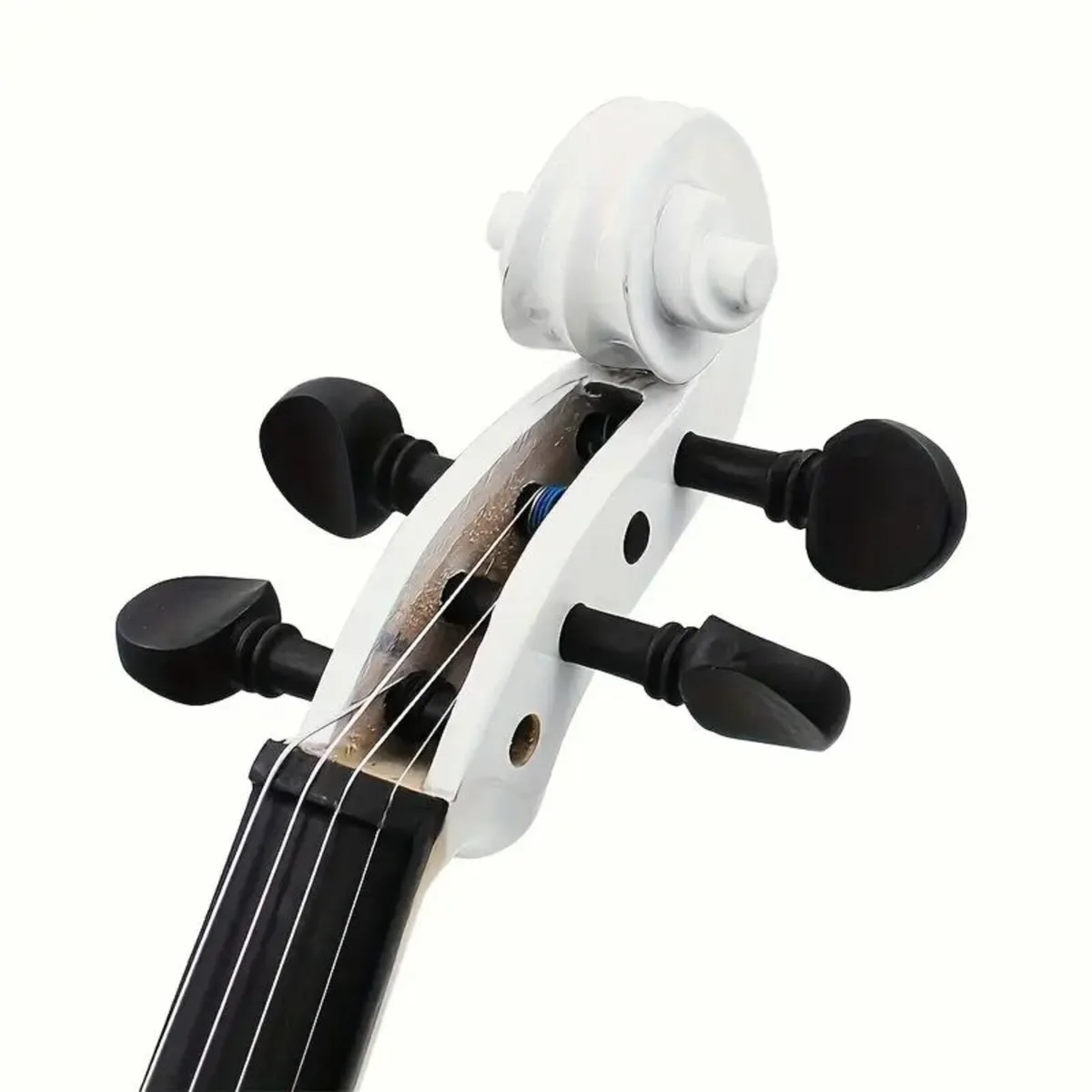 White Basswood Violin - Image 4