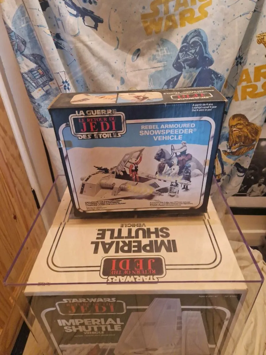 Vintage Star Wars ROTJ Snowspeeder MISB - Image 1