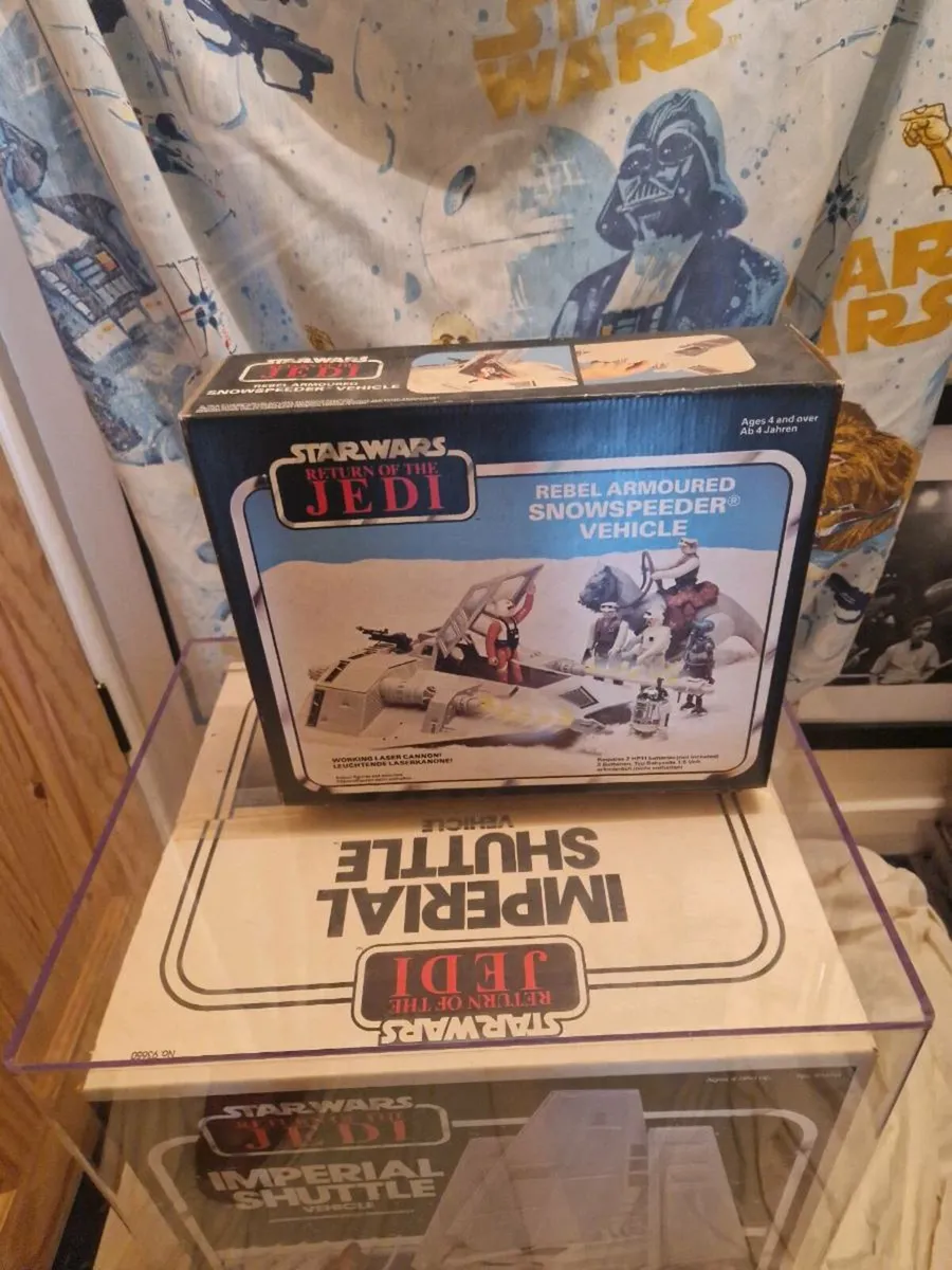 Vintage Star Wars ROTJ Snowspeeder MISB - Image 3