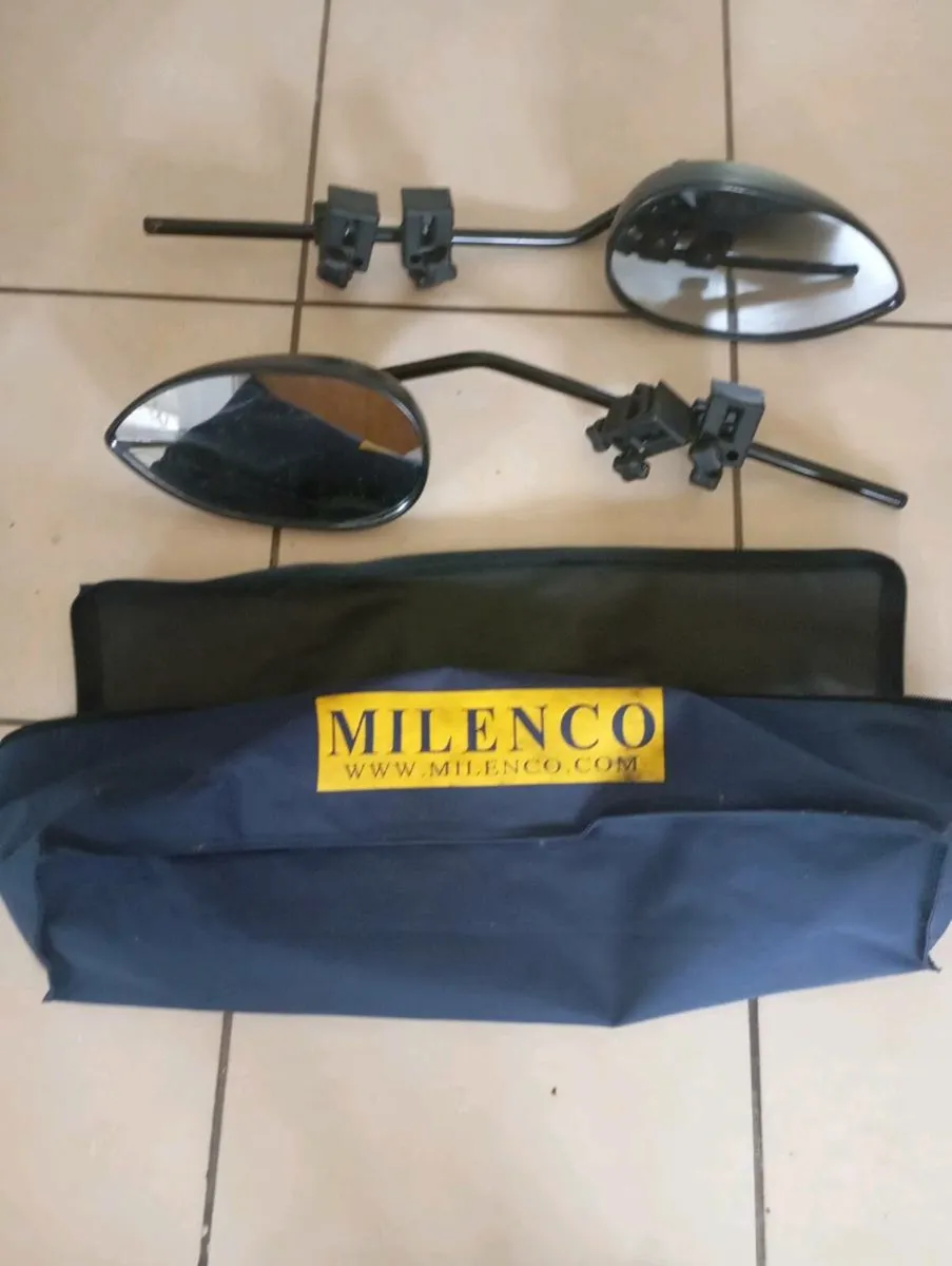 Set of 2 Milenco Towing Mirrors for sale - Image 1