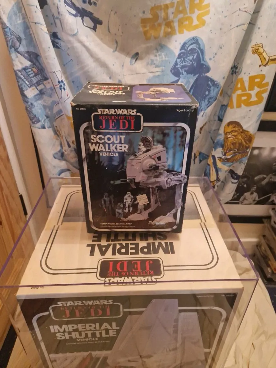 Vintage Star Wars ROTJ AT ST MISB - Image 1