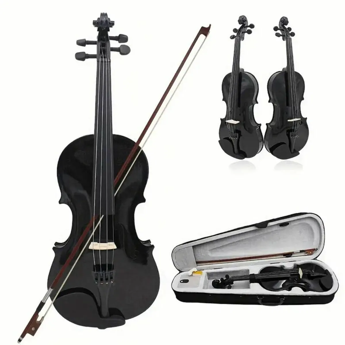 V-10 Solid Wood Violin - Image 1