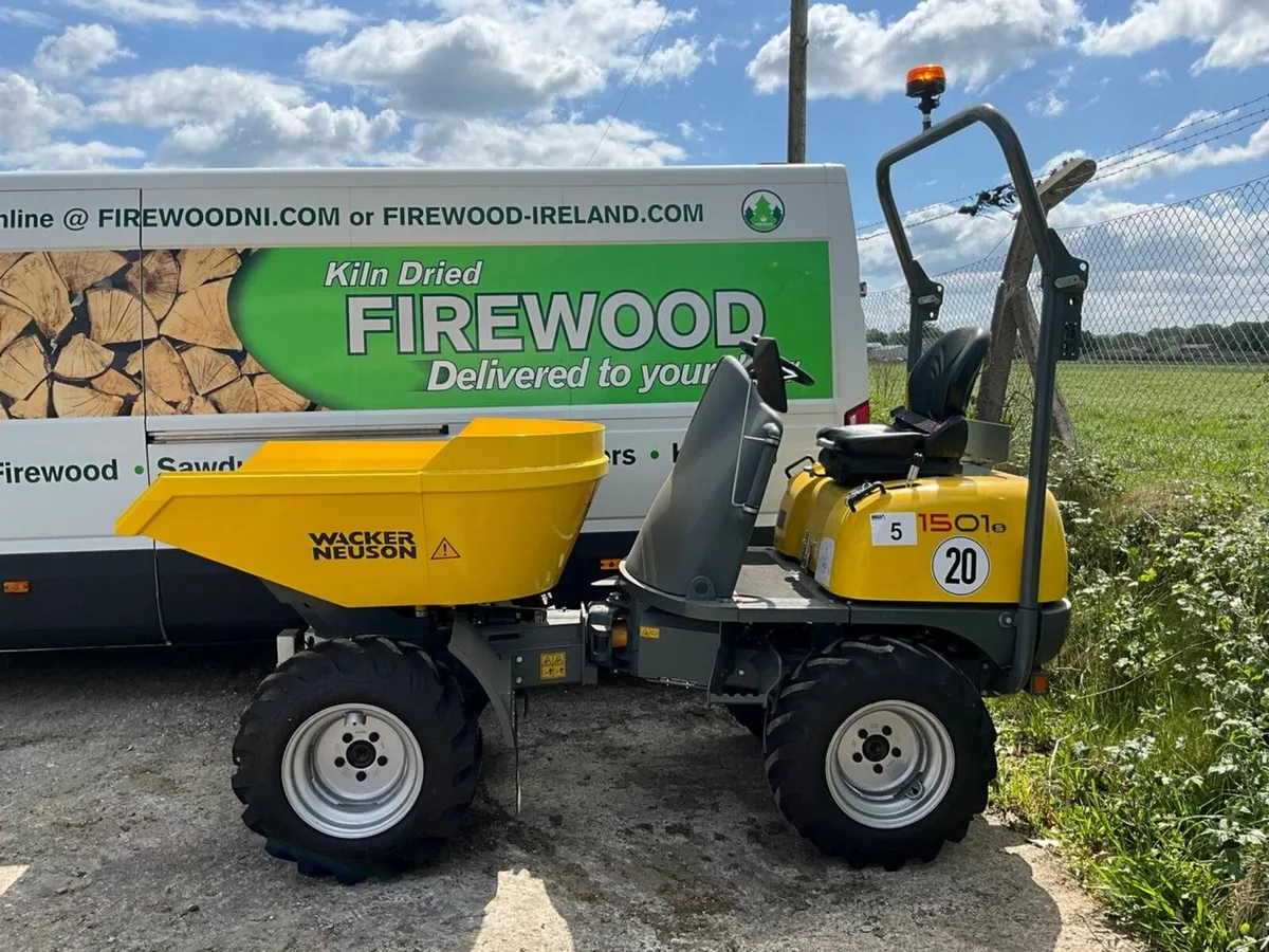 UNUSED WACKER NEUSON 1501 SWIVEL SKIP DUMPER - Image 3