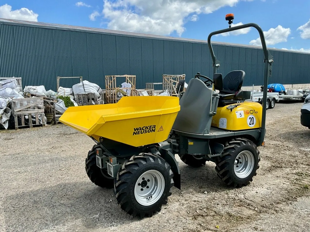 UNUSED WACKER NEUSON 1501 SWIVEL SKIP DUMPER - Image 4