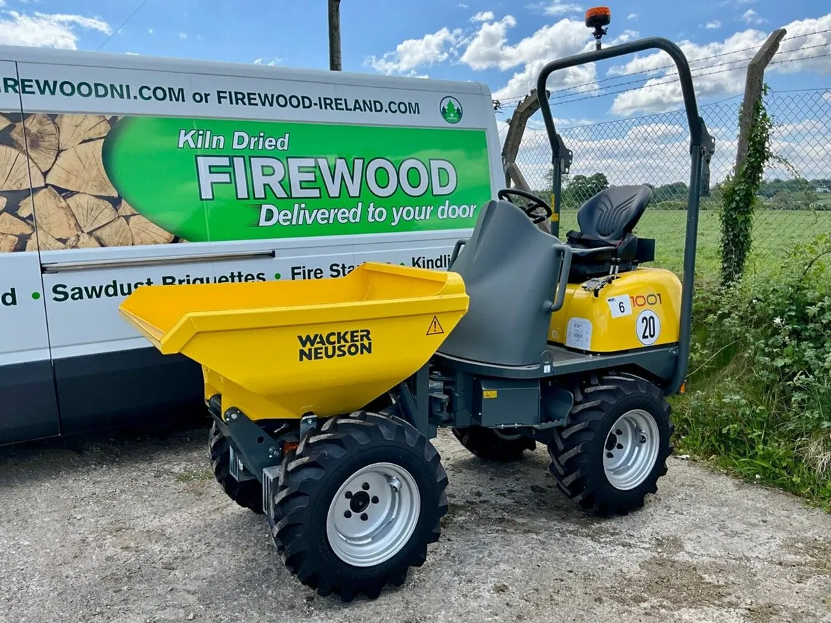 UNUSED WACKER NEUSON D01-04 1 TON HIGH TIP DUMPER - Image 1