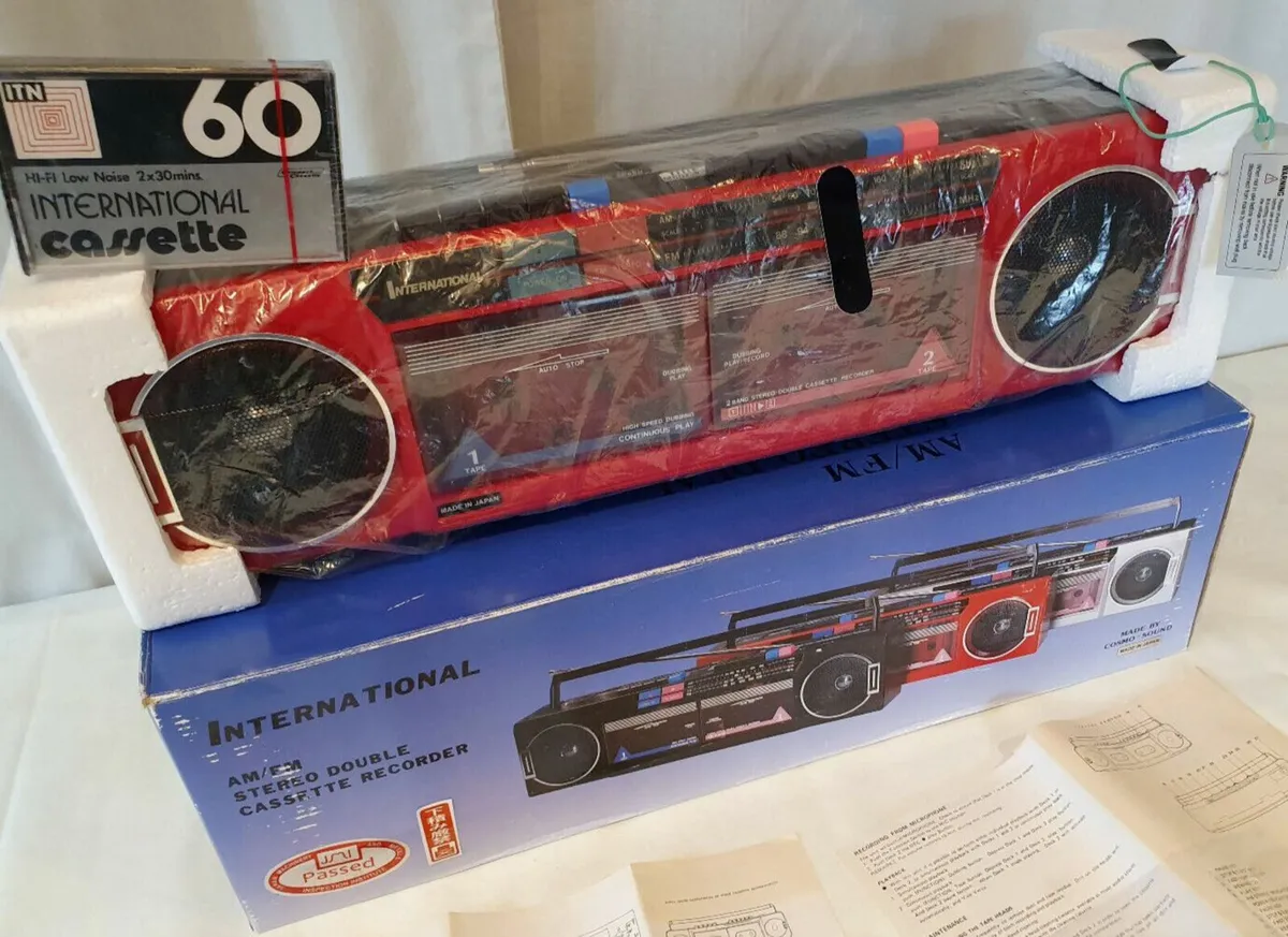 NEW boxed radio cassette recorder can deliver - Image 1