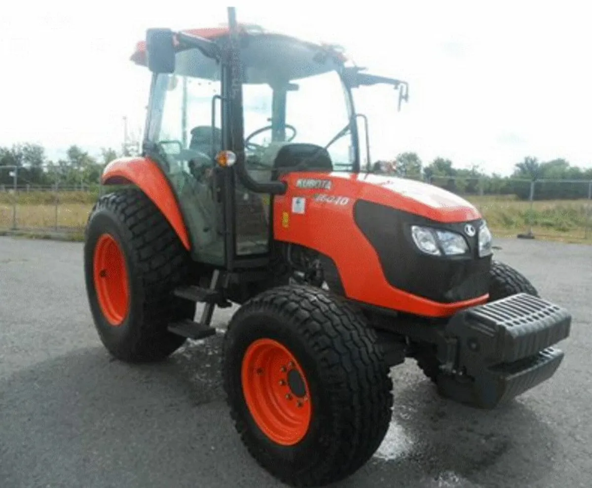 Kubota M6040 Grass Wheels and Rims