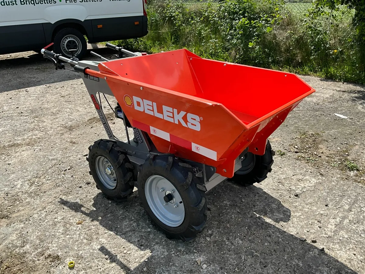 UNUSED DELEKS MD400 4WD WALK BEHIND PETROL MUCK TR - Image 1