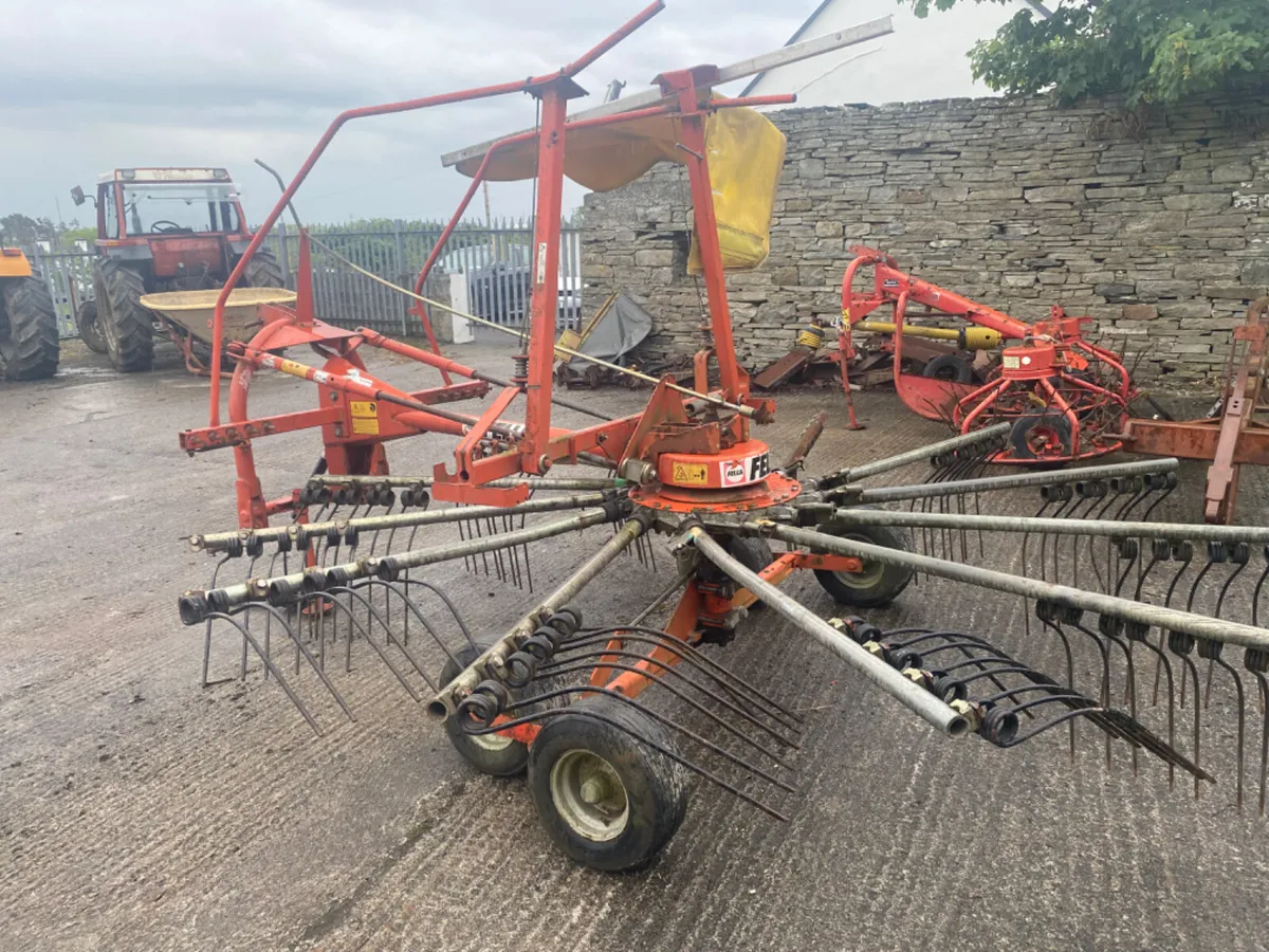 Fella single rotar rake - Image 2