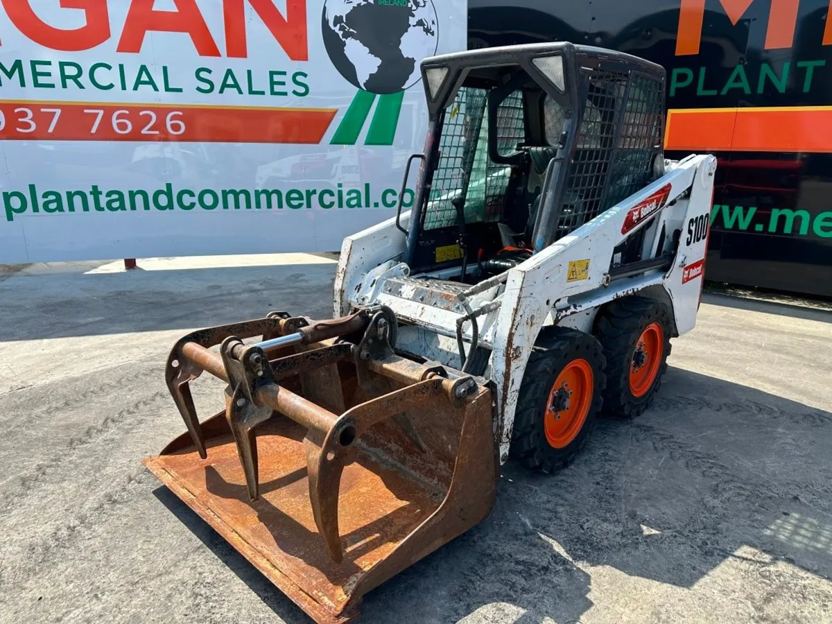 2022 ...BOBCAT SKID STEER S100 .... 819 hours - Image 4