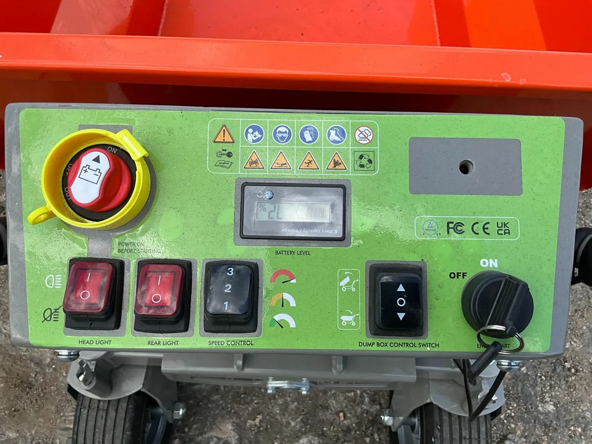 UNUSED DELEKS XE500-H BATTERY POWERED MUCK TRUCK - Image 3