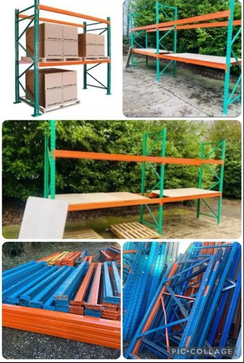 PALLET RACKING LARGE QUANTITY AVAILABLE - Image 1
