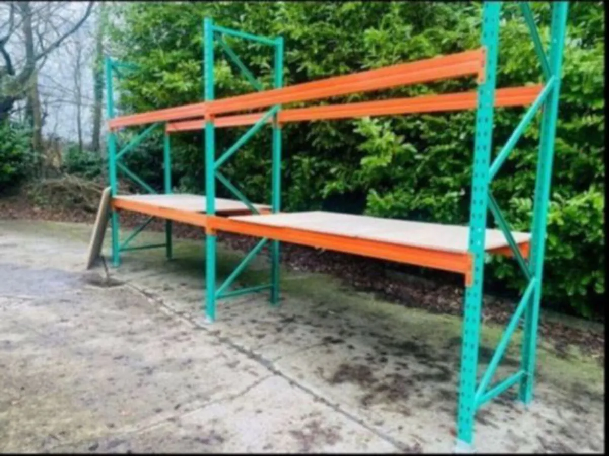 PALLET RACKING LARGE QUANTITY AVAILABLE - Image 2