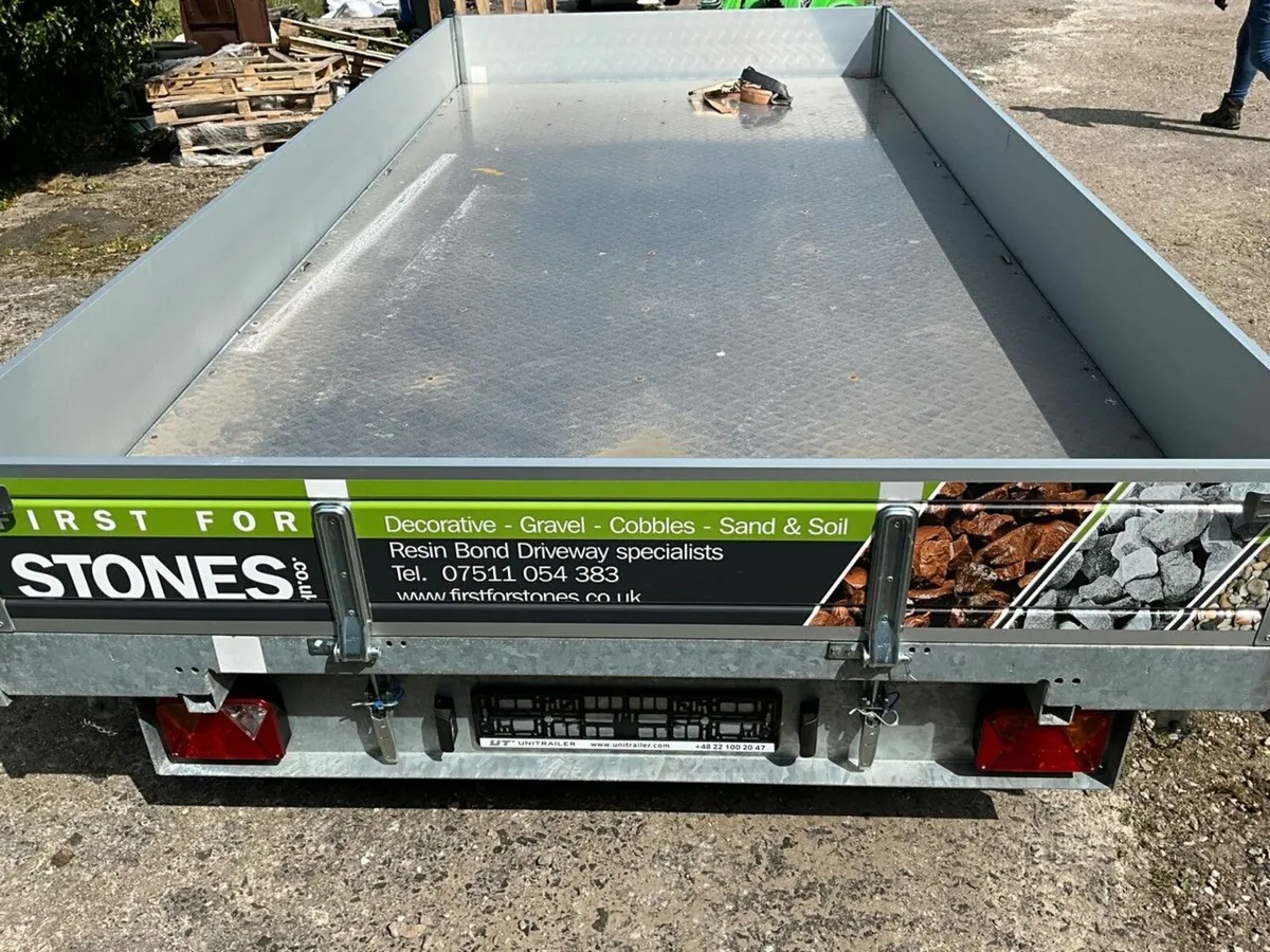 TEMERAD 3500KGS TRI AXLE 3 WAY TIPPING TRAILER - Image 2