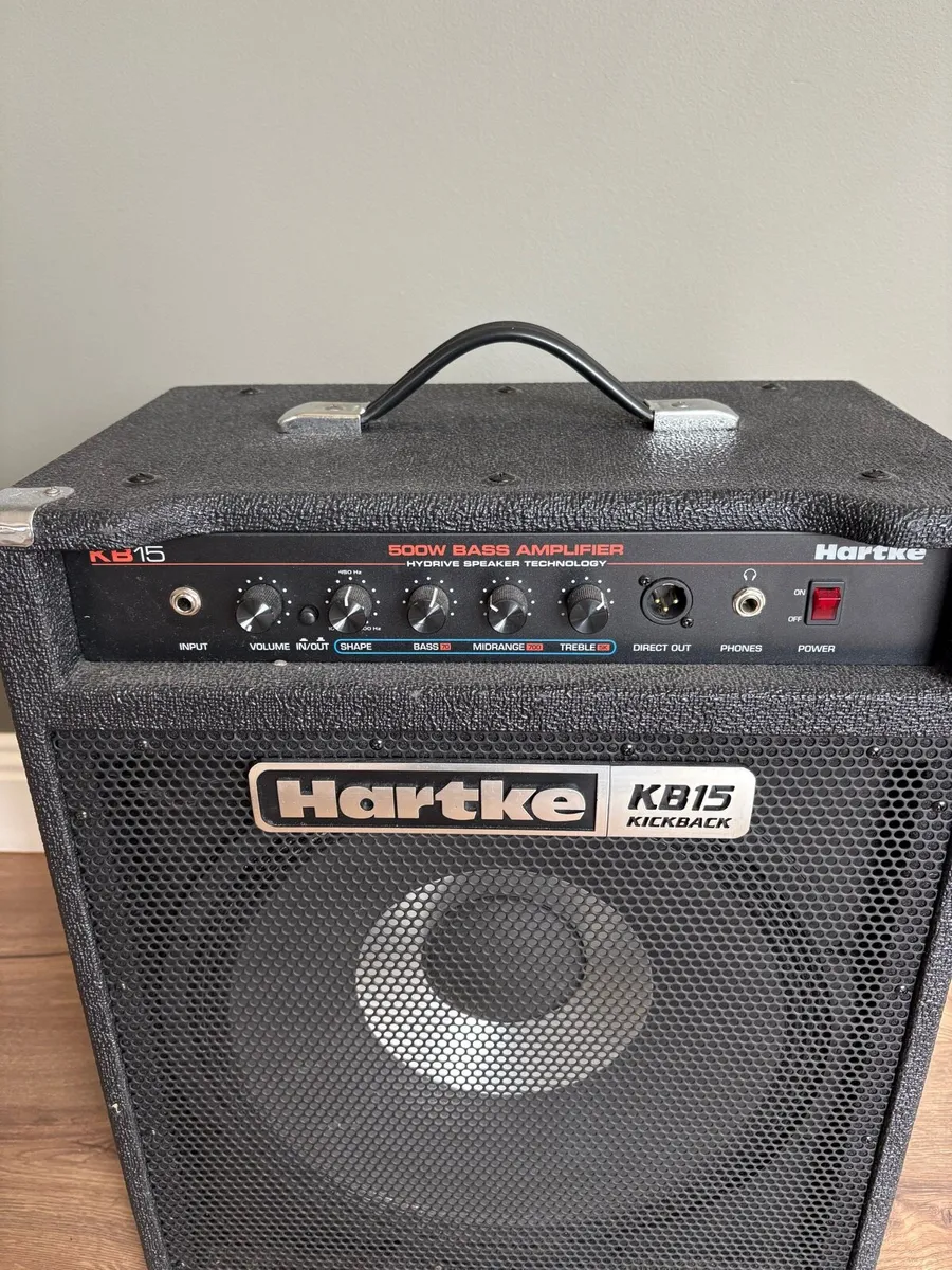 Hartlke KB15 500W Kickback Bass Combo - Image 2