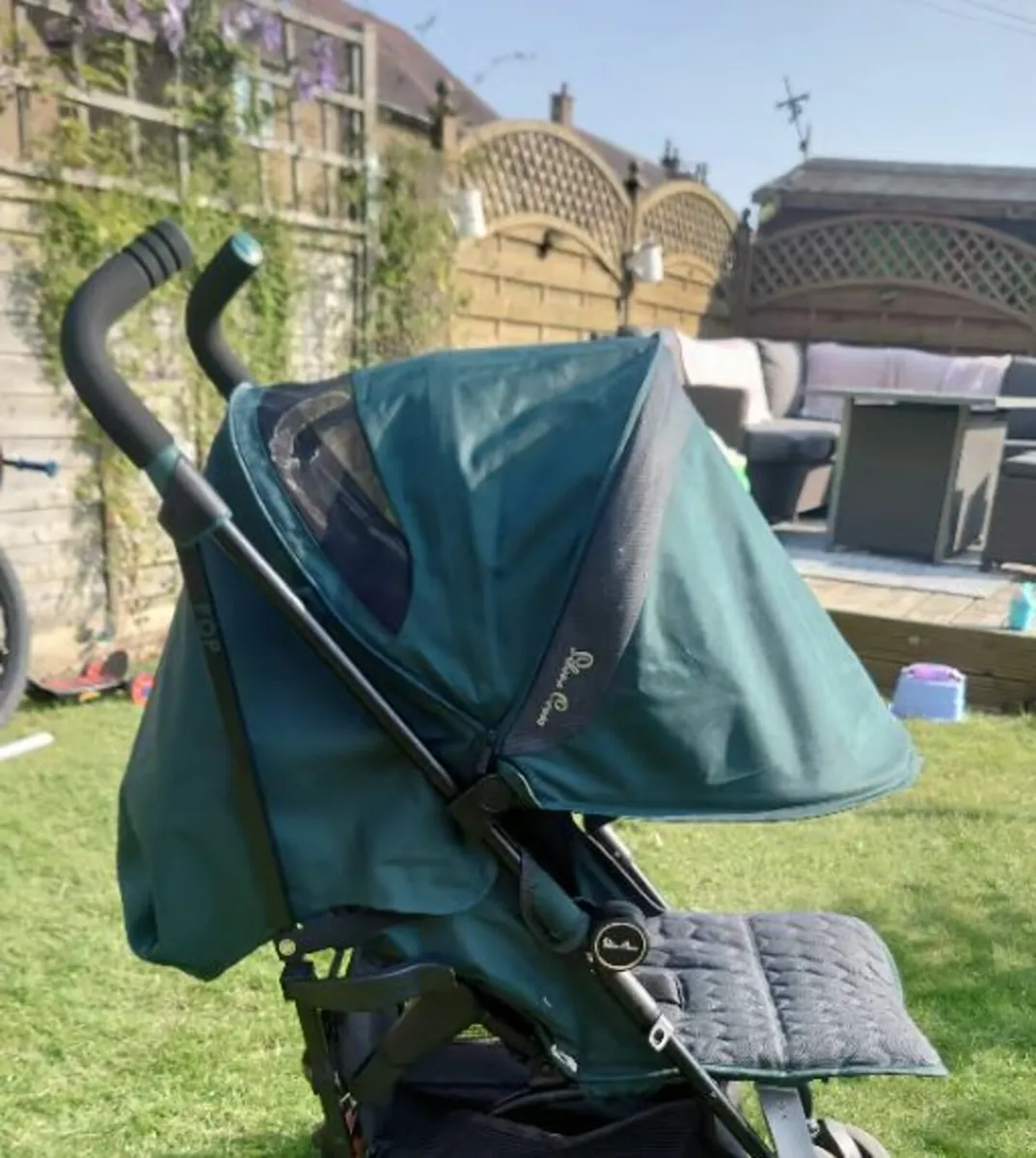 1/2 Price - As NEW Nanas Silver cross pop stroller - Image 1