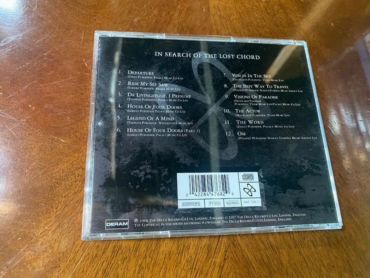 Moody Blues In Search of the Lost Chord CD - Image 2