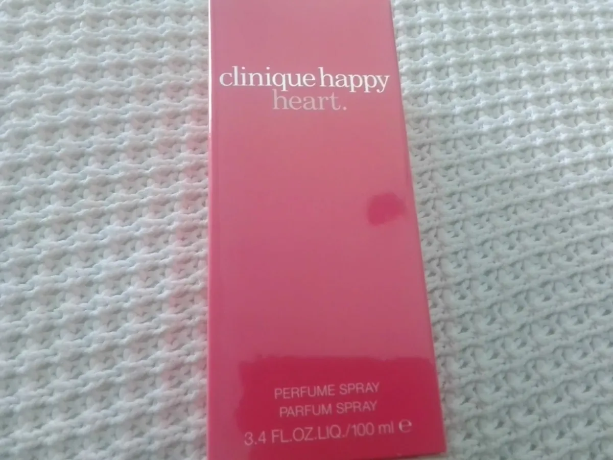 CLINIQUE HAPPY HEART EDP 100ML NEW UNOPENED - Image 2