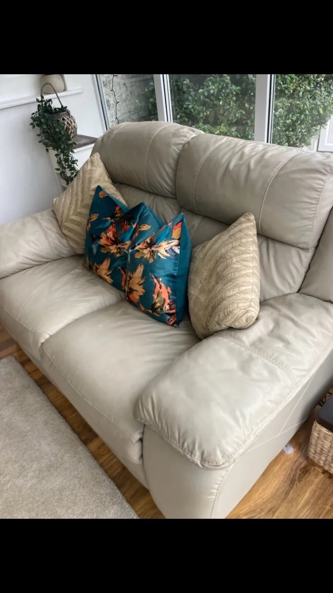 Leather sofa - Image 1